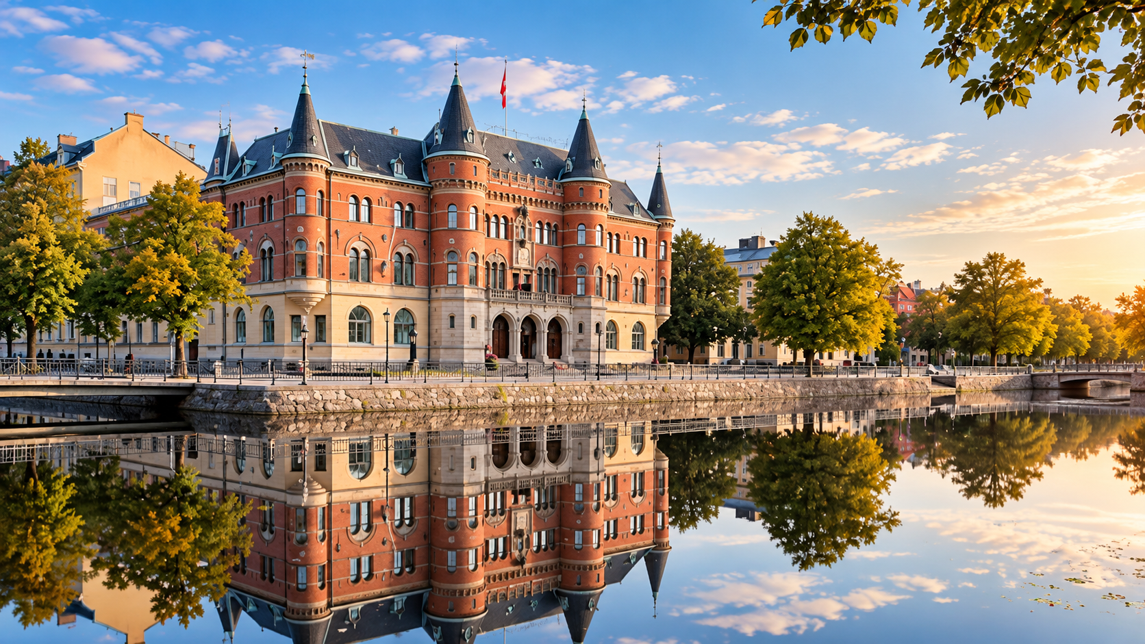 Illustration av Strawberry Home Hotel Borgen
